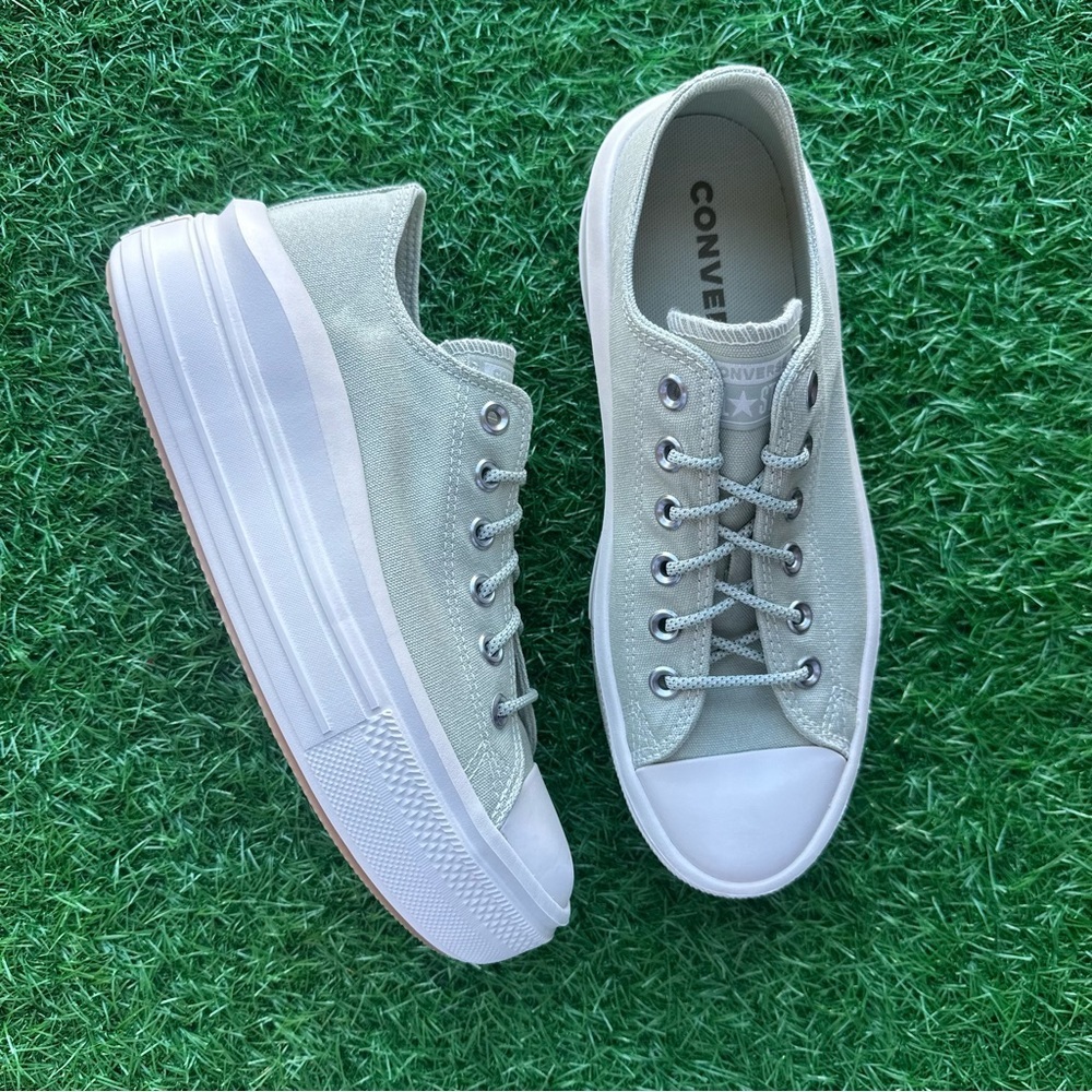 🎁Converse Chuck Taylor All Star Ctas Move Ox Summit Sage - Picture 6 of 11